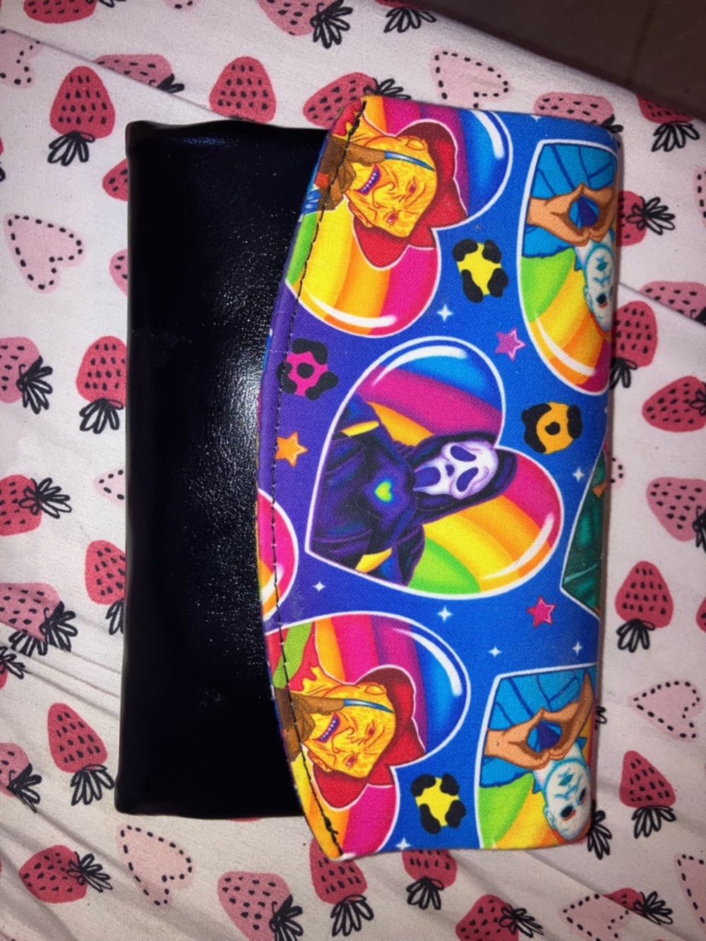 Colorful Horror Character Clutch Wallet